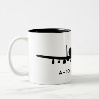 Taza Bicolor A-10 Warthog Mug