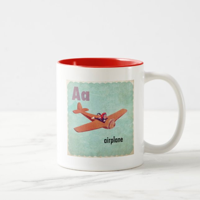 Taza Bicolor A es para avión (Derecha)