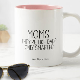 Taza Bicolor A Las Madres Como Las Papás Solo Es Gracioso Decir