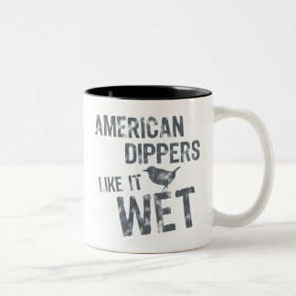 Taza Bicolor A los cuentagotas americanos les gusta que se cali
