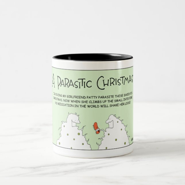 Taza Bicolor A Parasite Christmas (Centro)