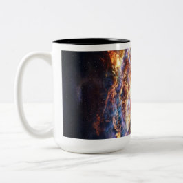 Taza Bicolor A Star Going Supernova