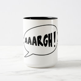 Taza Bicolor AAARGH Mug