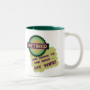 Taza Bicolor Abajo a un Boss