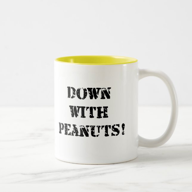Taza Bicolor Abajo con los cacahuetes (Derecha)