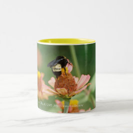 Taza Bicolor "Abeja" buena