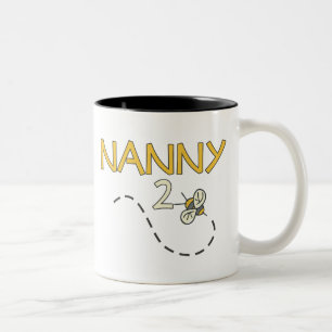 Taza Bicolor Abeja de la niñera 2