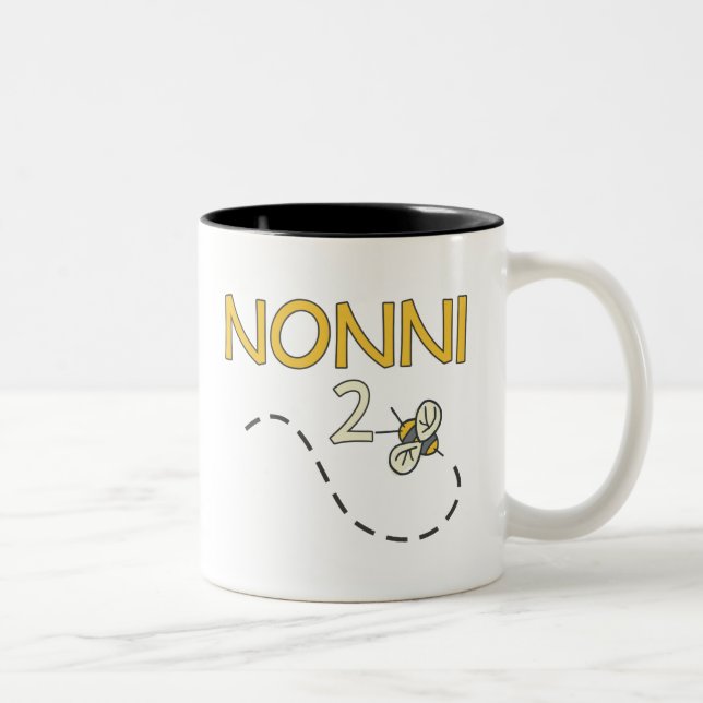 Taza Bicolor Abeja de Nonni 2 (Derecha)