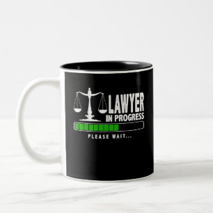 Taza Bicolor Abogado En Curso