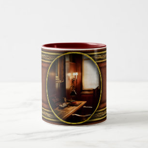 Taza Bicolor Abogado - Un estudio elegante