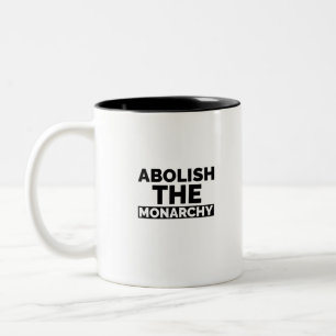 Taza Bicolor Abolir la monarquía