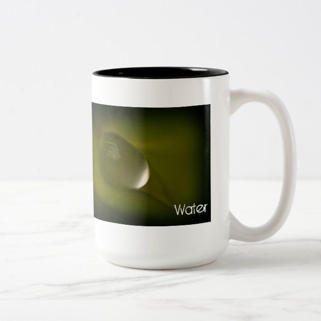 Taza Bicolor Abrazo de gota de agua 2 (Derecha)