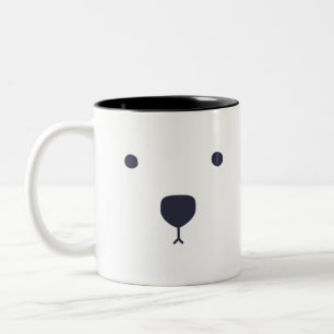 Taza Bicolor Abrazos del oso polar