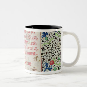 Taza Bicolor Abril: Flores de la cosecha