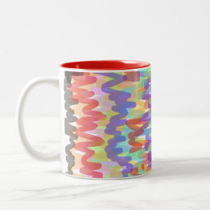 Taza Bicolor abstract-Mug