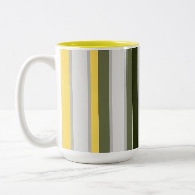 Taza Bicolor Abstract shapes (Izquierda)