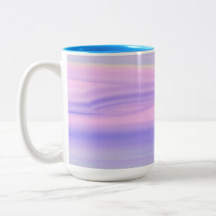 Taza Bicolor abstracto