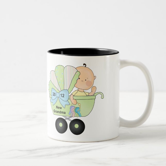 Taza Bicolor Abuela 2012 (verde) (Derecha)