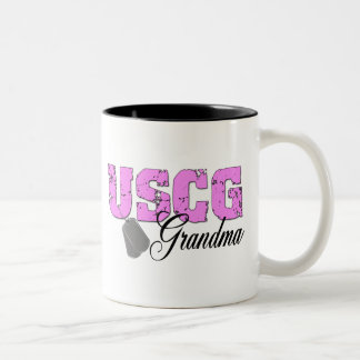 Taza Bicolor Abuela de USCG