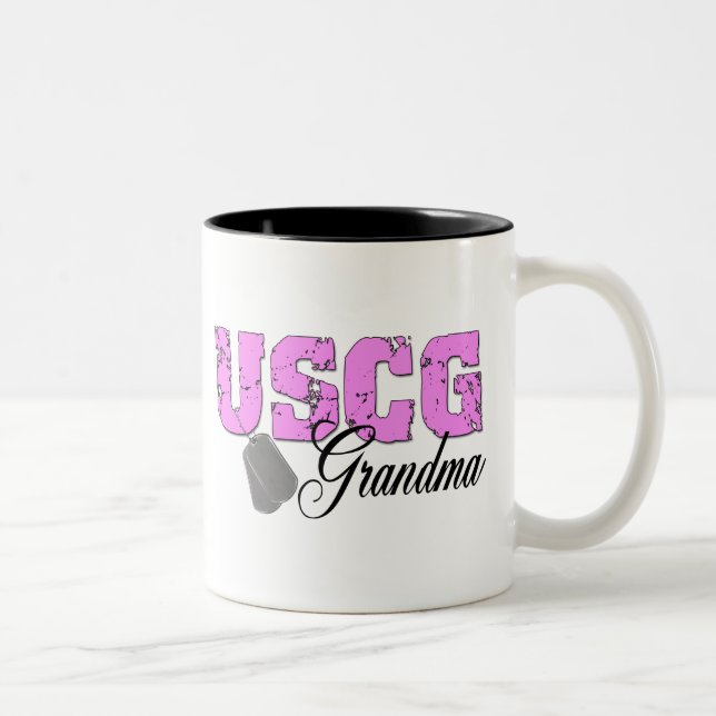Taza Bicolor Abuela de USCG (Derecha)