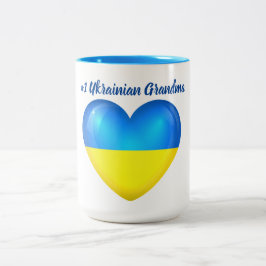 Taza Bicolor Abuela del ucraniano #1