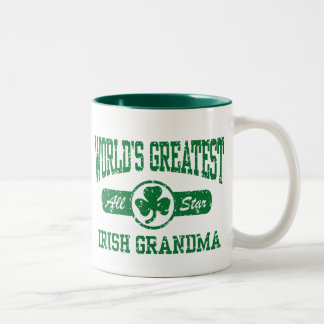 Taza Bicolor Abuela irlandesa
