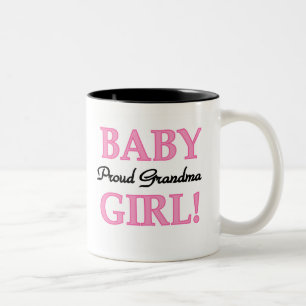 Taza Bicolor Abuela orgullosa de la niña