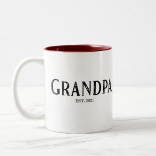 Taza Bicolor Abuelo Año de Establecimiento