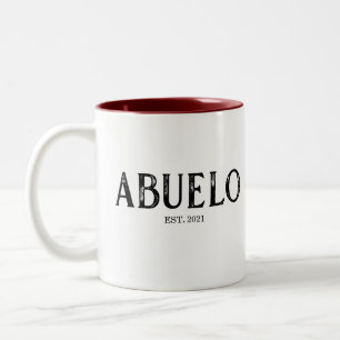 Taza Bicolor Abuelo Año de Fundación