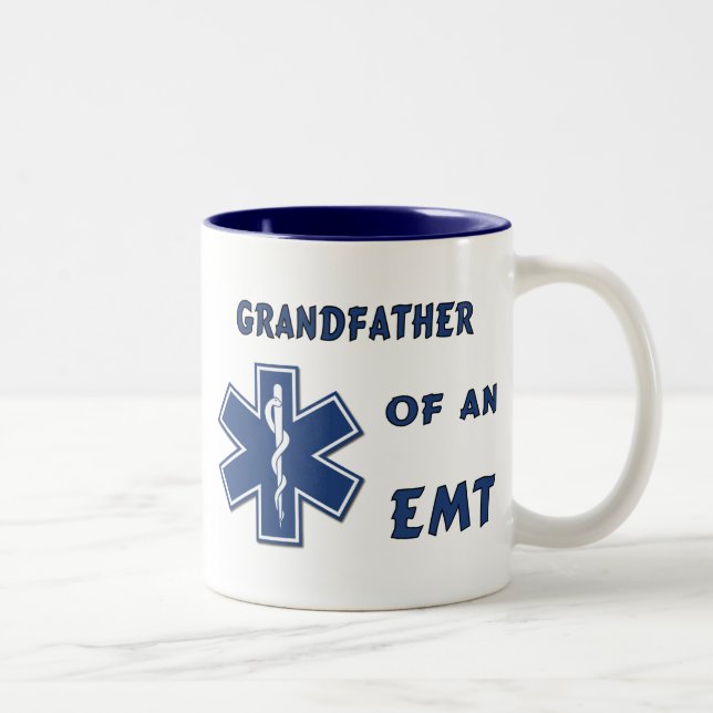 Taza Bicolor Abuelo de un EMT (Derecha)