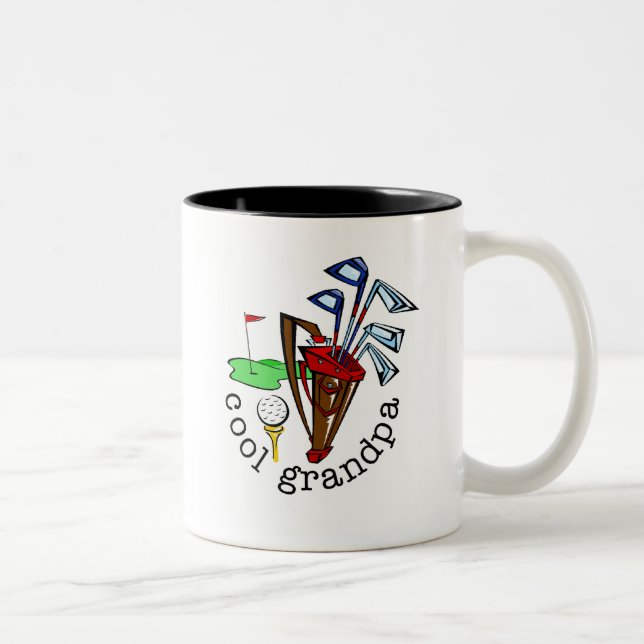 TAZA BICOLOR ABUELO DEL GOLFISTA (Derecha)
