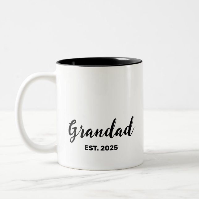 Taza Bicolor Abuelo Establecido  (Izquierda)