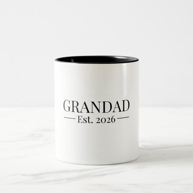 Taza Bicolor Abuelo Fundado 2026 (Centro)