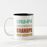 Abuelo gruñón como un abuelo normal solo que más g