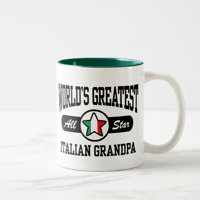 Taza Bicolor Abuelo italiano (Derecha)