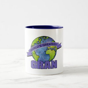 Taza Bicolor Abuelo Más Grande del Mundo