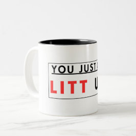 Taza Bicolor ¡Acabas De Levantarte!