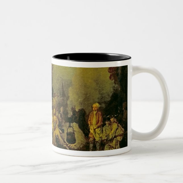Taza Bicolor Acampamento gitano (Derecha)