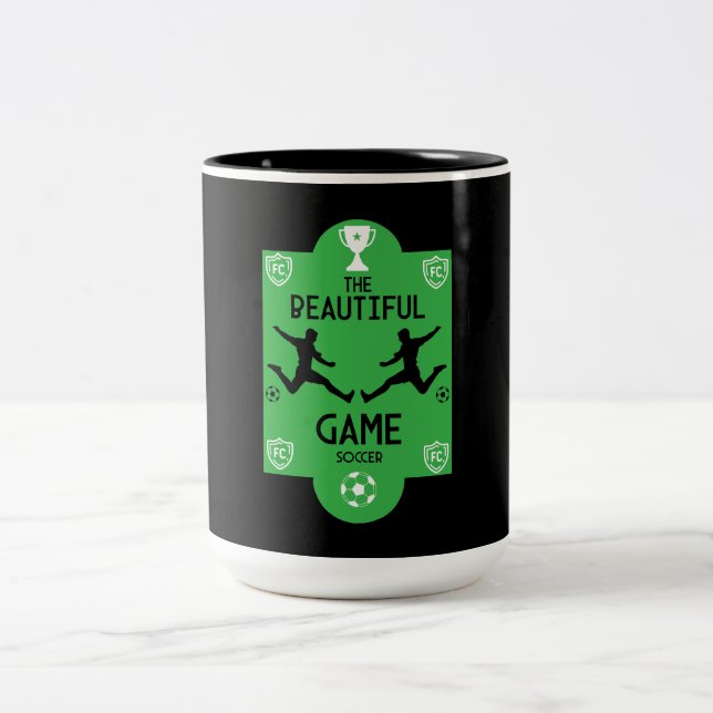 Taza Bicolor Accesorios para fútbol (Centro)