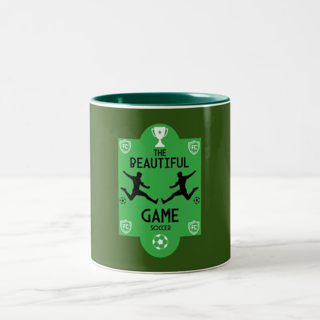 Taza Bicolor Accesorios para fútbol (Centro)