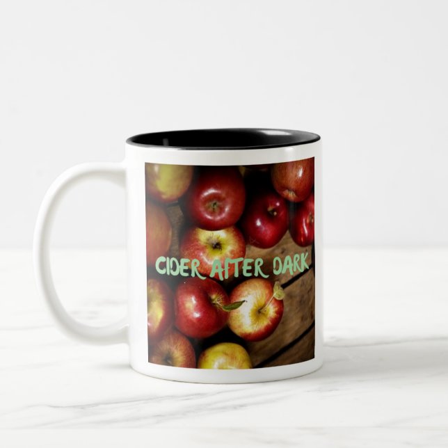 TAZA BICOLOR ACCIDENTE TRAS OSCURO (Izquierda)