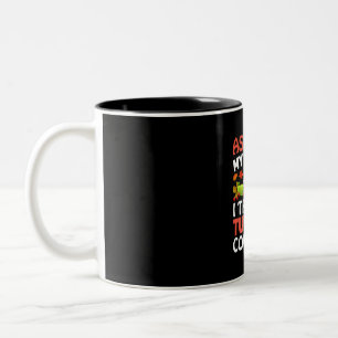 Taza Bicolor Acción de Gracias como Dios es mi testigo