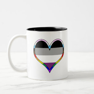 Taza Bicolor Ace Pride Heart