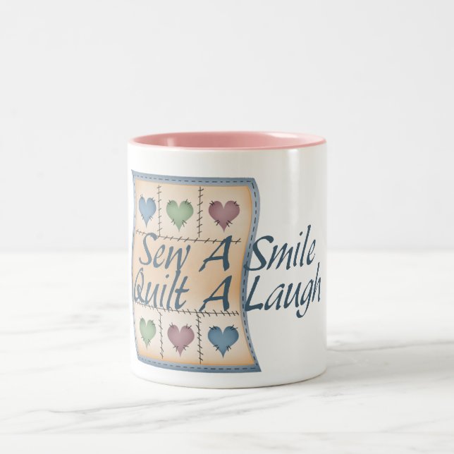 Taza Bicolor Acolche una risa (Centro)