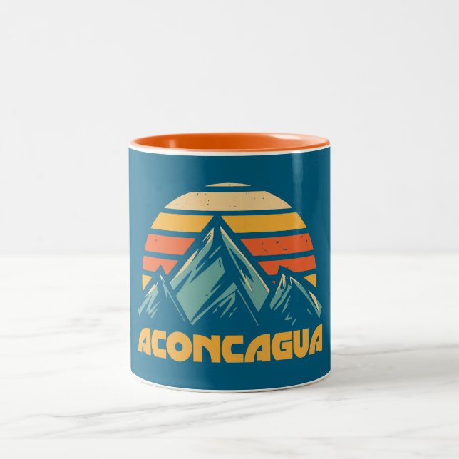 Taza Bicolor Aconcagua Retro Turquesa (Centro)