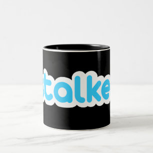 Taza Bicolor Acosador divertido