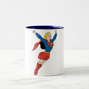 Taza Bicolor Actitud 6 de Supergirl