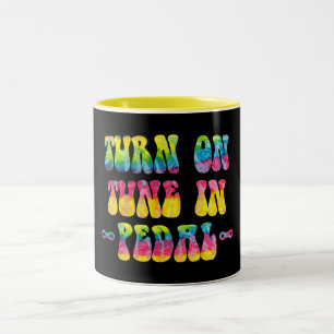 Taza Bicolor Activar Ajuste En Pedal Su Bicicleta