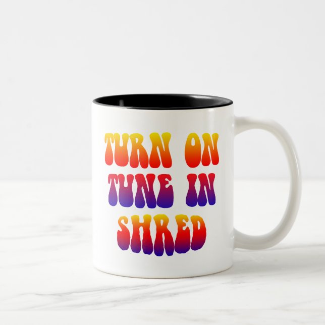 Taza Bicolor Activar sintonización en Shed (Derecha)