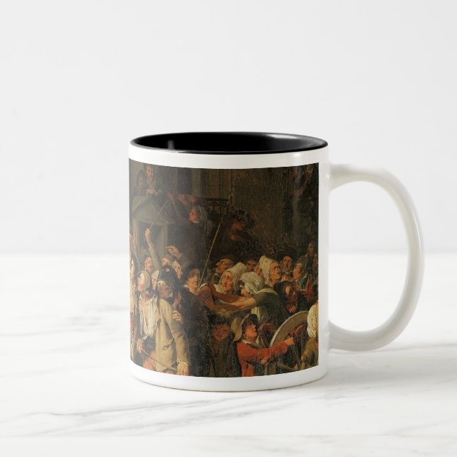 Taza Bicolor Acto del valor de Monsieur Defontenay (Derecha)